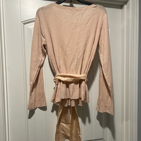 Sundance Fontaine Sashed Pullover. Size PXL. Pink. NWT. Beautiful!! - Picture 3 of 4